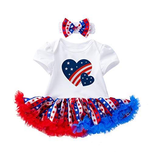 4th of july baby bow
