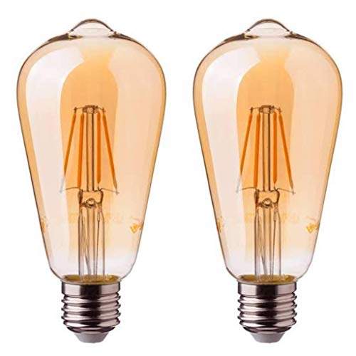 Skyview Lite 4watt Edison Style Vintage Led Filament Light Bulb 3000k Warm E27 Base Lamp Pack Of 2 Features Reviews In India Justdial Skyview Lite 4watt Edison Style, Warm Light Lamp