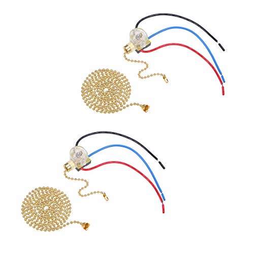 Uxcell Pull Chain Switch Spdt For Ceiling Fan Light Lamp With 100cm Extension Golden 2 Pack Features Reviews In India Justdial Uxcell Pull Chain Switch Spdt For, Ceiling Fan Pull Chain Switch