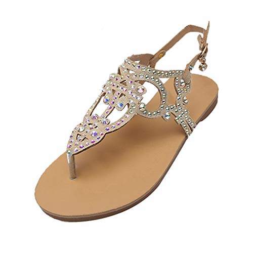 bohemian rhinestone sandals