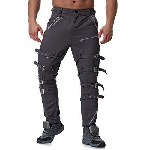 dark gray work pants