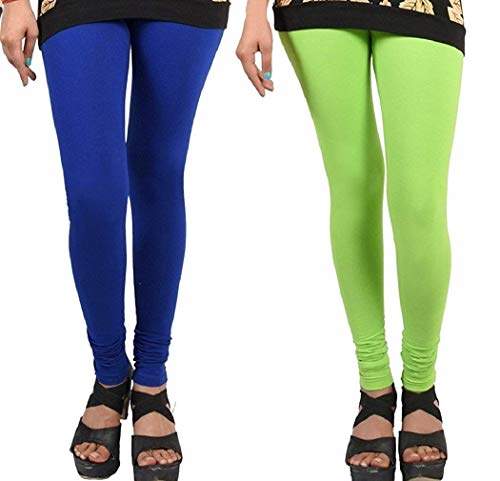 coloured cotton leggings