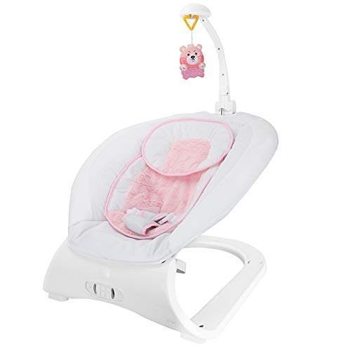 pink bouncer chair