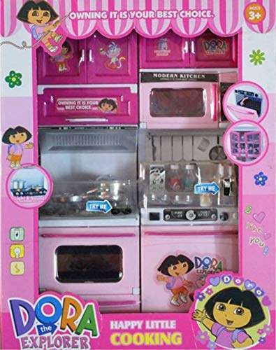 Buy F9 Arts Dora The Explorer Kitchen Set For Happy Little Cooking Features Price Reviews Online In India Justdial