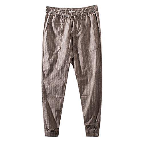 mens khaki jogging bottoms