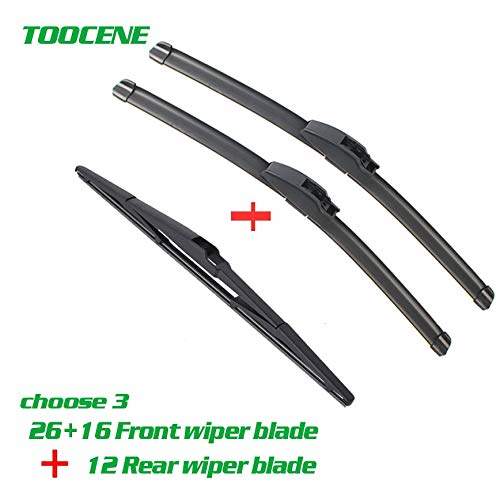 Buy Front And Rear Wiper Blades For Toyota Prius 2003 2004 2005 2006 2007 2008 2009 Windshield Windscreen Wiper Auto Car Accessories Features Price Reviews Online In India Justdial