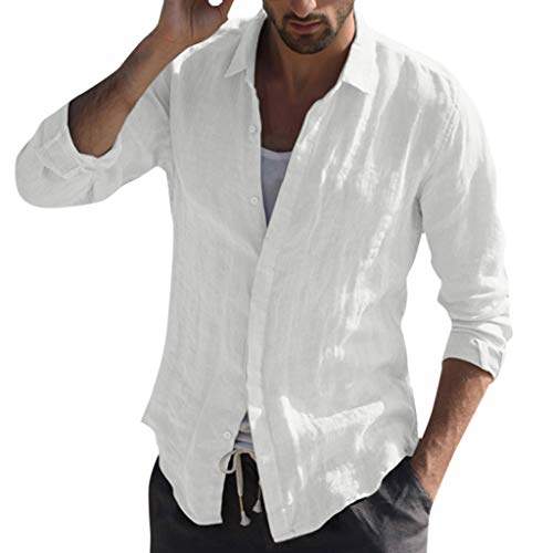 white baggy long sleeve top