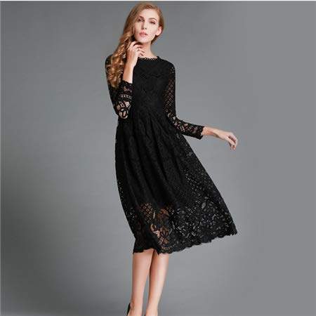 lace casual dresses