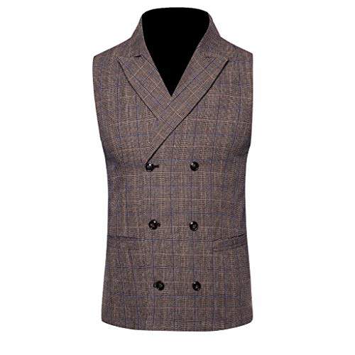 sleeveless coat suit