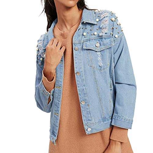 denim overcoat for ladies