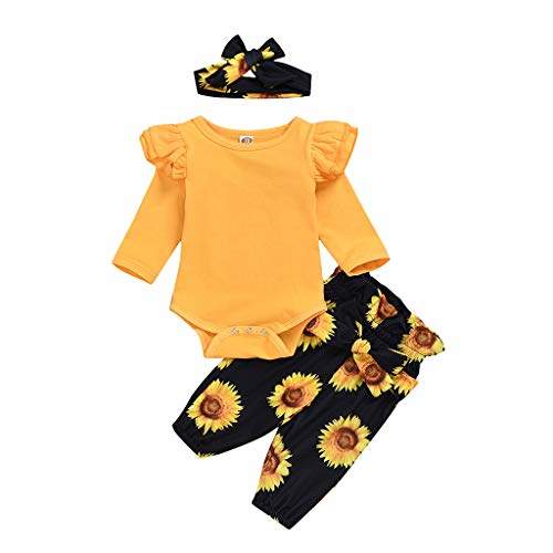 newborn sunflower outfit