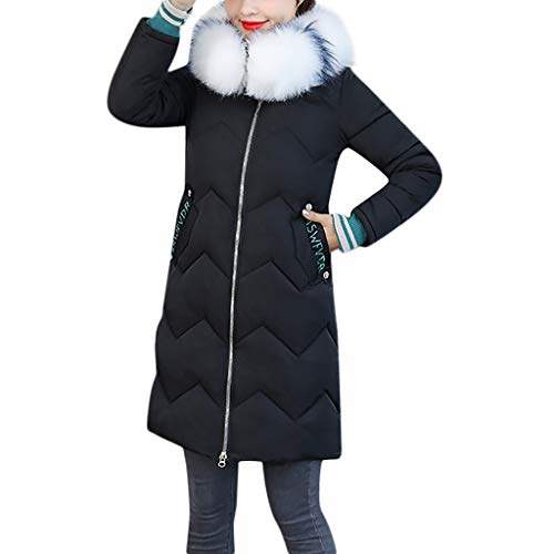 womens long black hooded coat