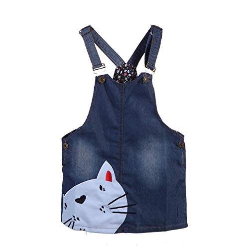 baby girl jean overall dress