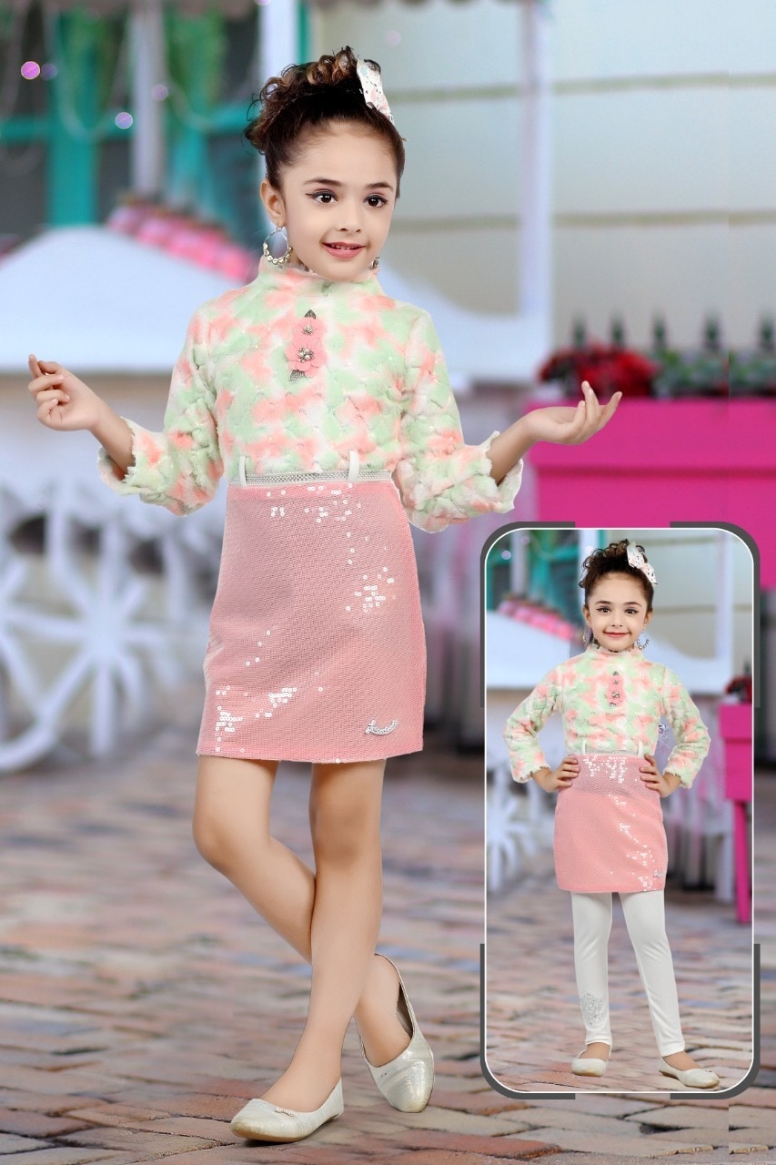 Baby Girl Top With Shiny Skirt in Delhi at ₹ 595 ₹ 995 Set