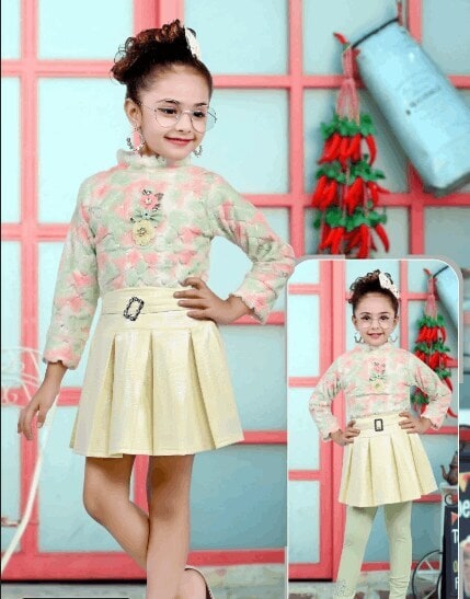 Baby Girl Top With Straight Skirt in Delhi at ₹ 595 ₹ 955