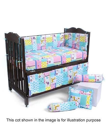 babyhug crib bedding set