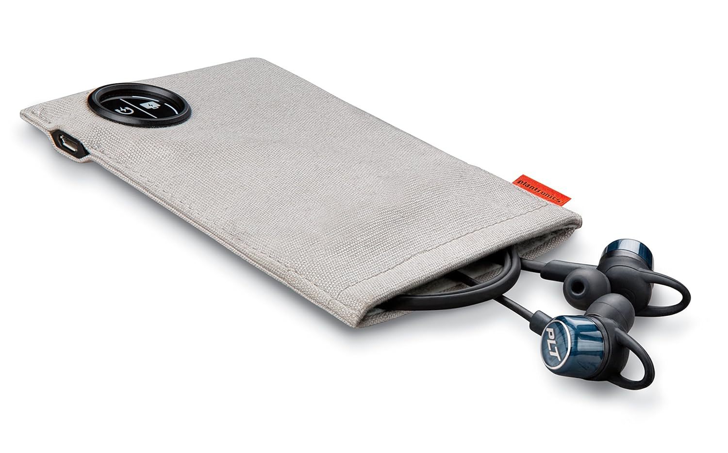 Plantronics BACKBEAT GO In Black Ear Headphone Cobalt Black in