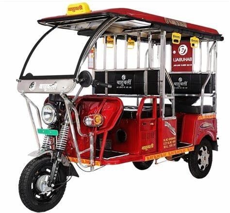 Bahubali Battery Operated Auto Rickshaw Red, 5-Seater in Malda at