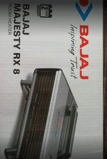Bajaj Majesty RX8 Room Heater in Ludhiana at best price by Vij Electrical  And Electronics - Justdial