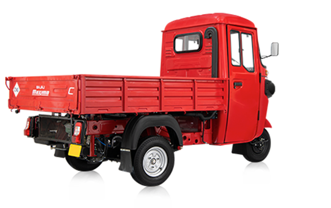 Bajaj Maxima C 2125 CNG (Red) (2 Seater) in Delhi at ₹ L