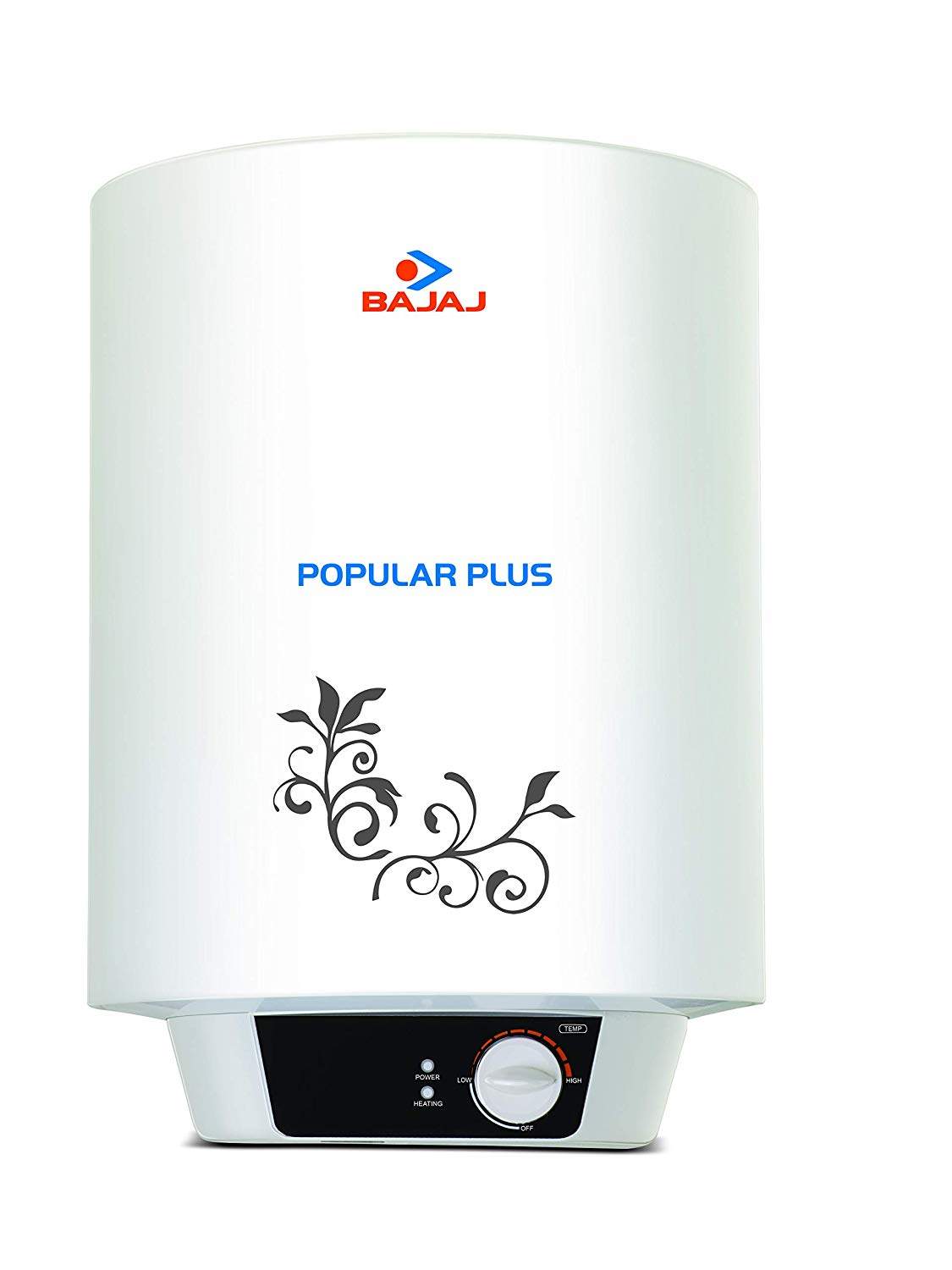 Buy Bajaj Popular Plus Storage 10-Litre Vertical Water Heater, White, 3  Star Online - Best Price Bajaj Popular Plus Storage 10-Litre Vertical Water  Heater, White, 3 Star - Justdial Shop Online.