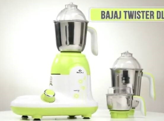 bajaj twister 750 w mixer grinder