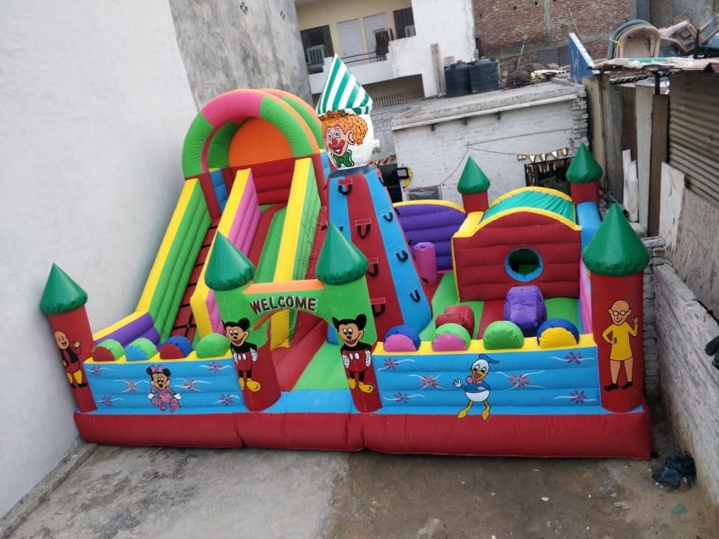 Balaji Inflatable Dream House Bouncy Castle in Orai at ₹ L
