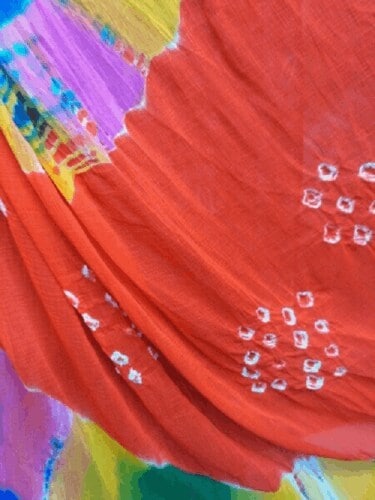 Bandhani Dupatta in Bareilly at ₹ 96 Unit by Satnam Silks