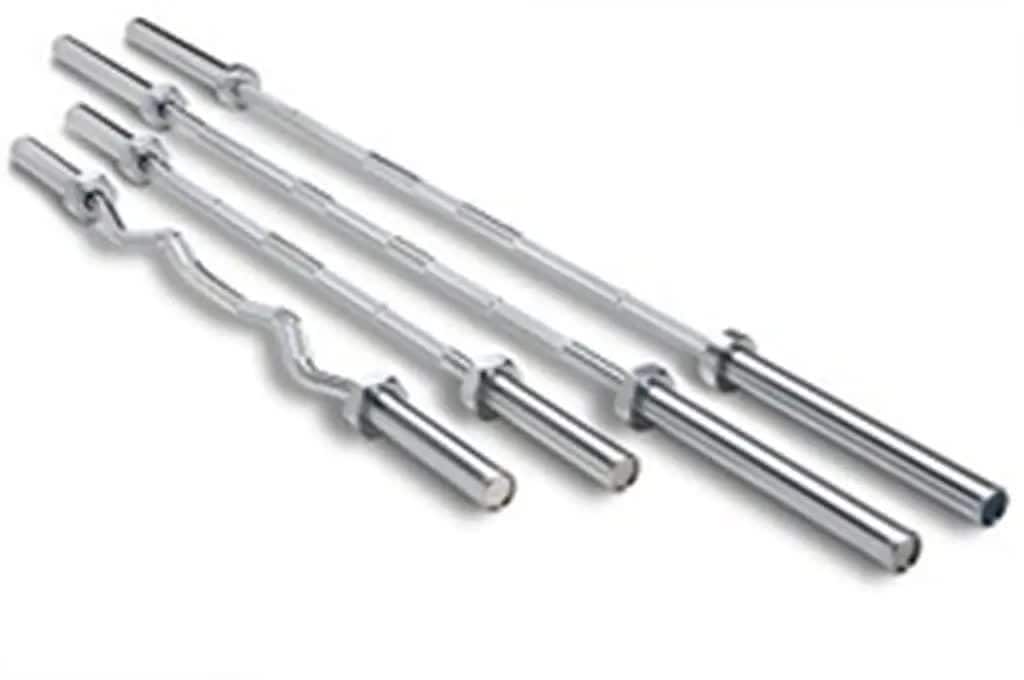 Ez Curl Bar 4ft Gym Rod Curl Bar With Weights 47inch EZ Curl Bar