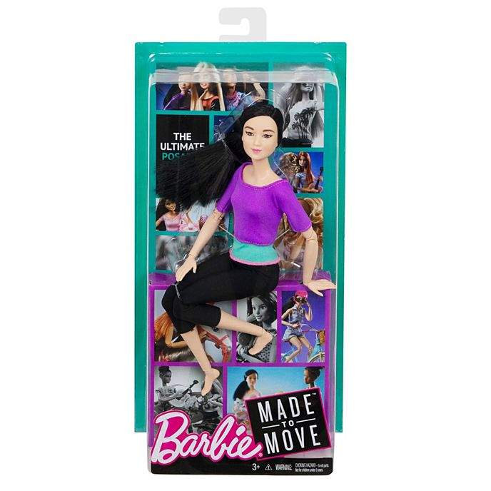 Barbie Purple Top Made To Move Doll in Silvassa at ₹ 4,699