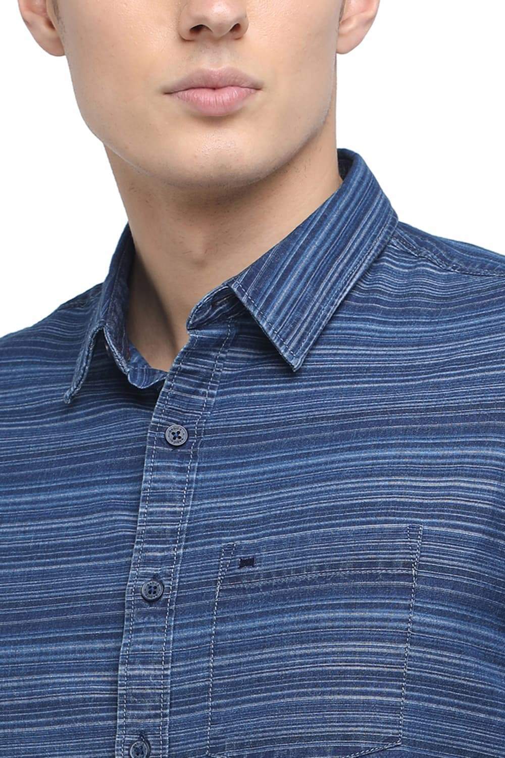 basics slim fit shirts