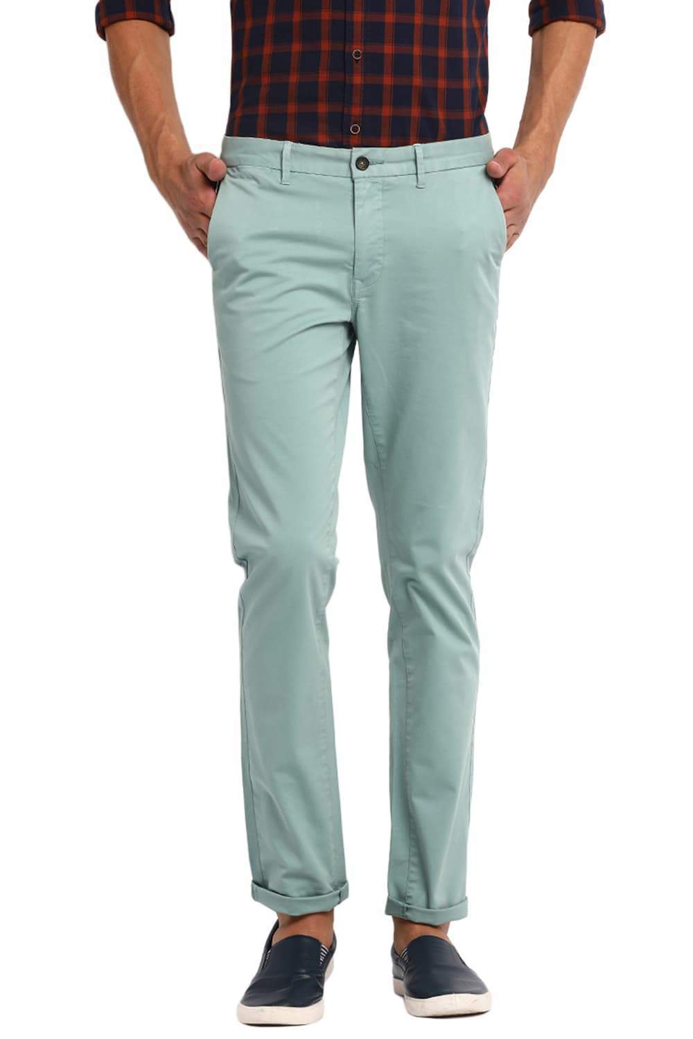 BasicsLife Cotton, Lycra 30 Aqua Purushon Kee Pataloon - BasicsLife ...