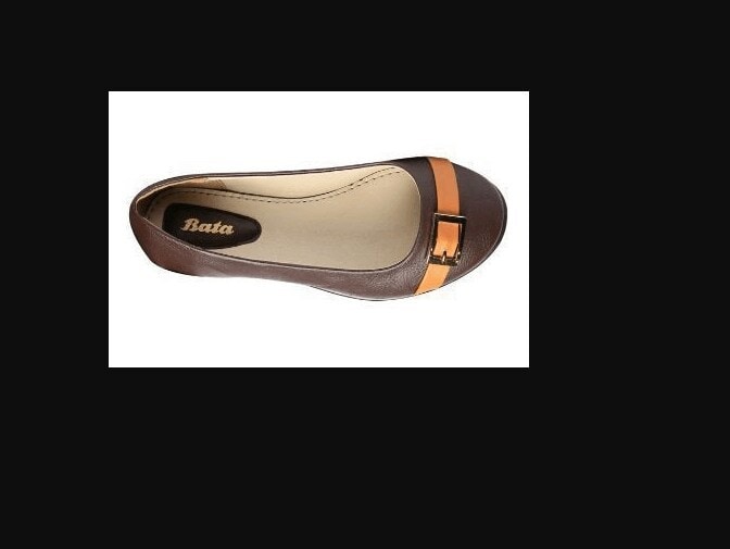 Bata Women Ballerina Shoes (Black, F551699700, Size: 6) in Delhi