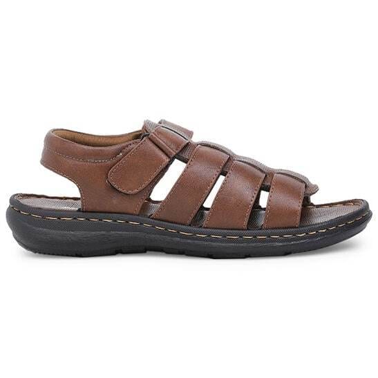 Bata Leather Men Sandals (Brown, Size 7) in Coimbatore at ₹ 767