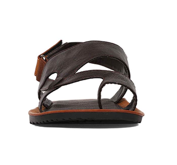Bata Brown Sandals For Men (F861421300, Size:8) in Delhi at ₹ 678