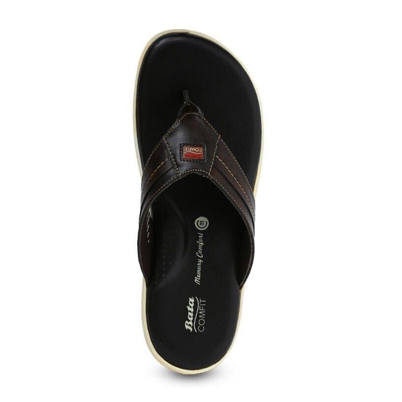 Bata Comfit Bata Men's Synthetic Slippers Bata Comfit Chappal