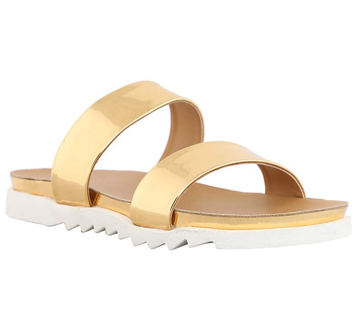 flat shoes gold ladies shoes size
