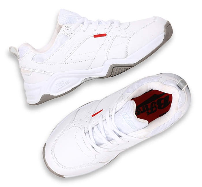 Bata School Kits Uniform Shoes (White, F439117300, Size: mm) in