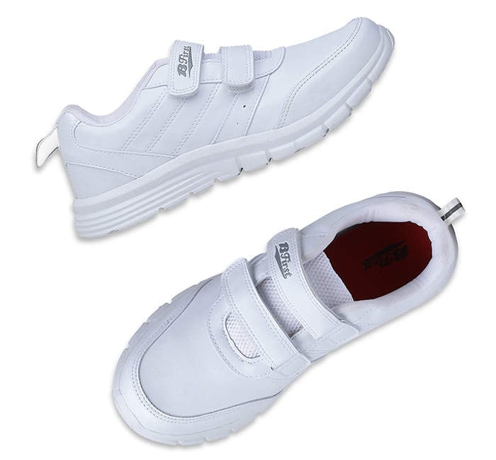 Bata School Shoes for Men (Size 10, White) in Krishna at ₹ 775