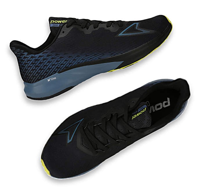 Bata Power Black Running Shoes For Men in Sangli at ₹ 3,759