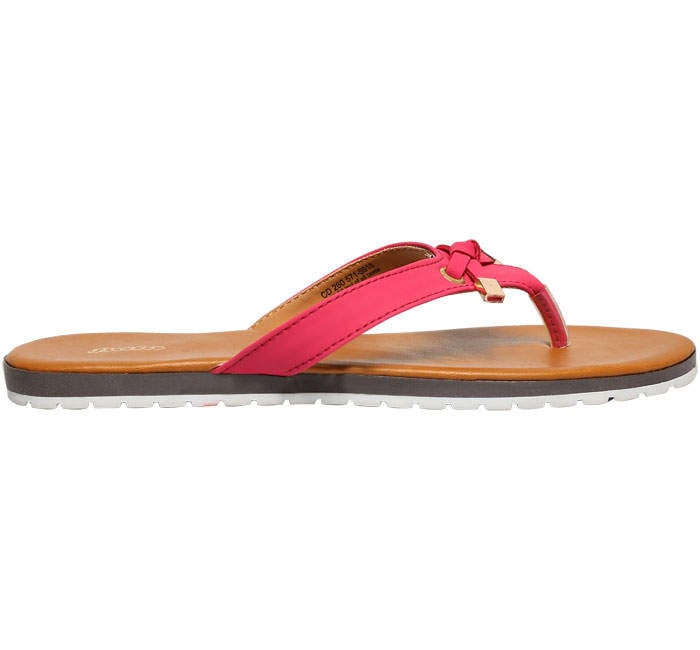 Bata Pink Chappals For Women (F571591600, Size:4) in Agra at
