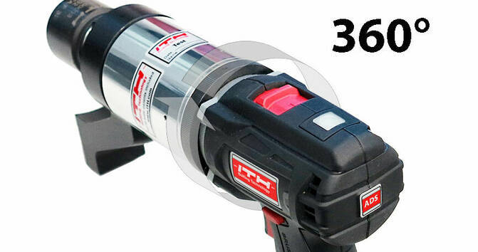 ITH 1/2 inch Carbon Steel Battery Torque Wrench: ADS, 1000 Nm in