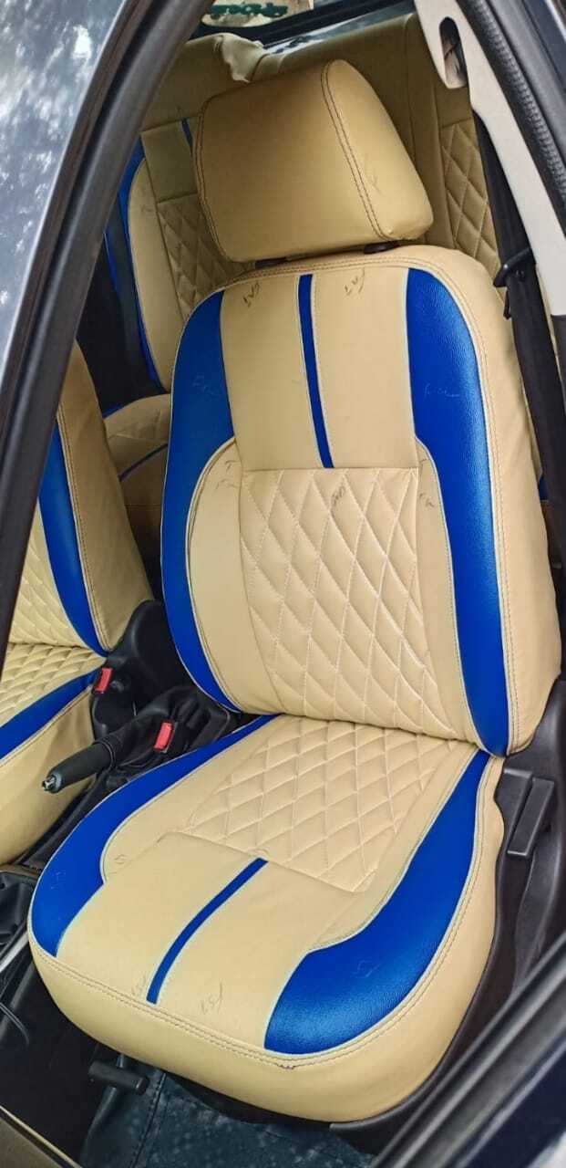 Beige And Blue Car Seat Cover in Bangalore at ₹ 3,200 ₹ 18,500