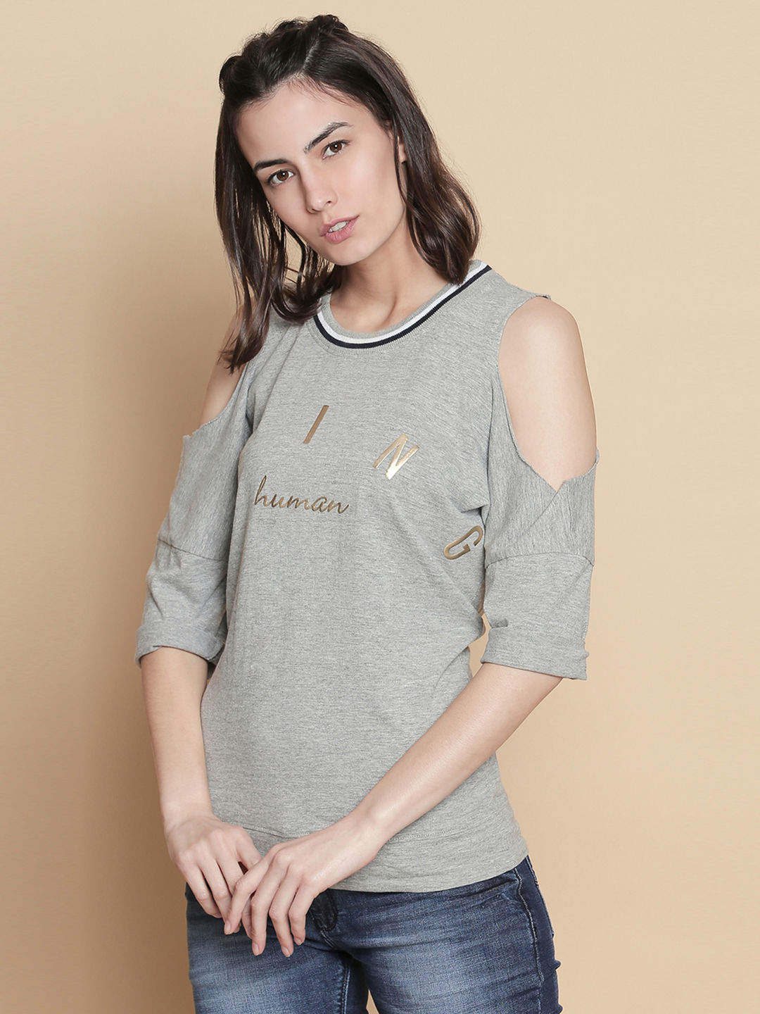 being human grey t shirt