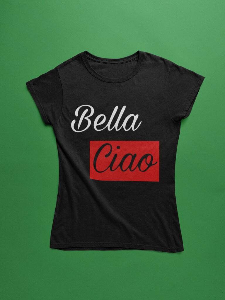 Bombay Shirt Dames V Hals Bombay T Shirt Xl Dames Bella Ciao Casa