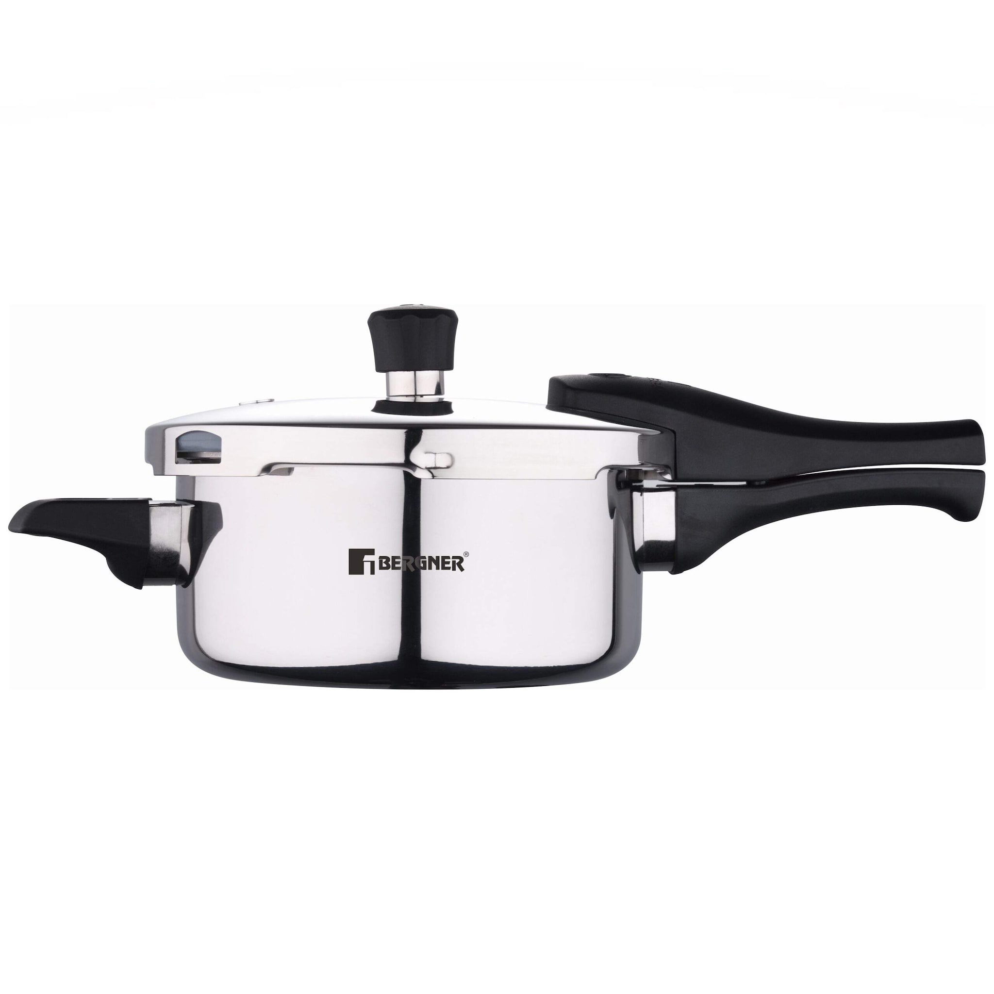 Bergner Argent Triply Unpressure Cooker Pan Ltr BG-9701-MM in