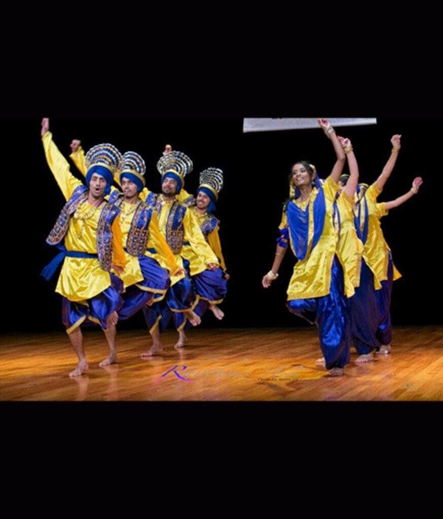 chinese dress ladies Girls Punjabi Bhangra Gidda Dance Yellow Costume (Salwar, Kurta, Dupatta) –  The Dance Bible main image 1