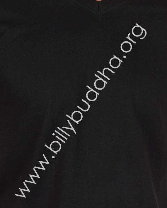 Billy Buddha Men's V Neck Black T Shirt Large