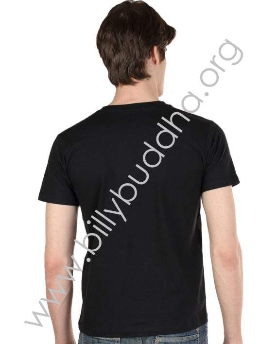 Billy Buddha Men's V Neck Black T Shirt XL
