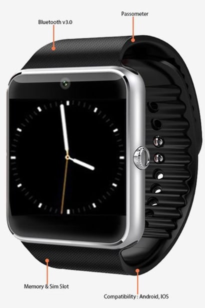 BINGO T50 Bluetooth Smart Watch (Silver) in Mumbai at ₹ 1,879